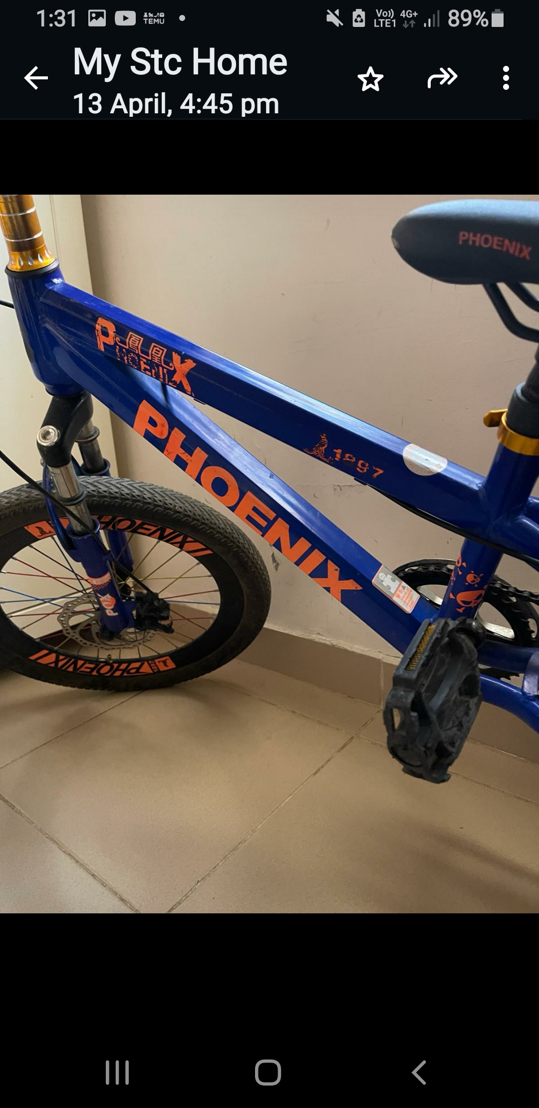 Phoenix cycle for sale in good condition 