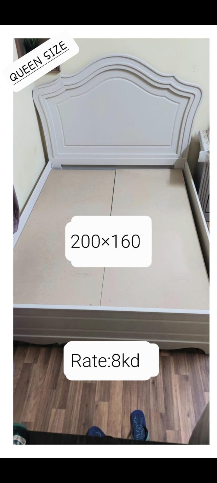 Queen size cot for sale 