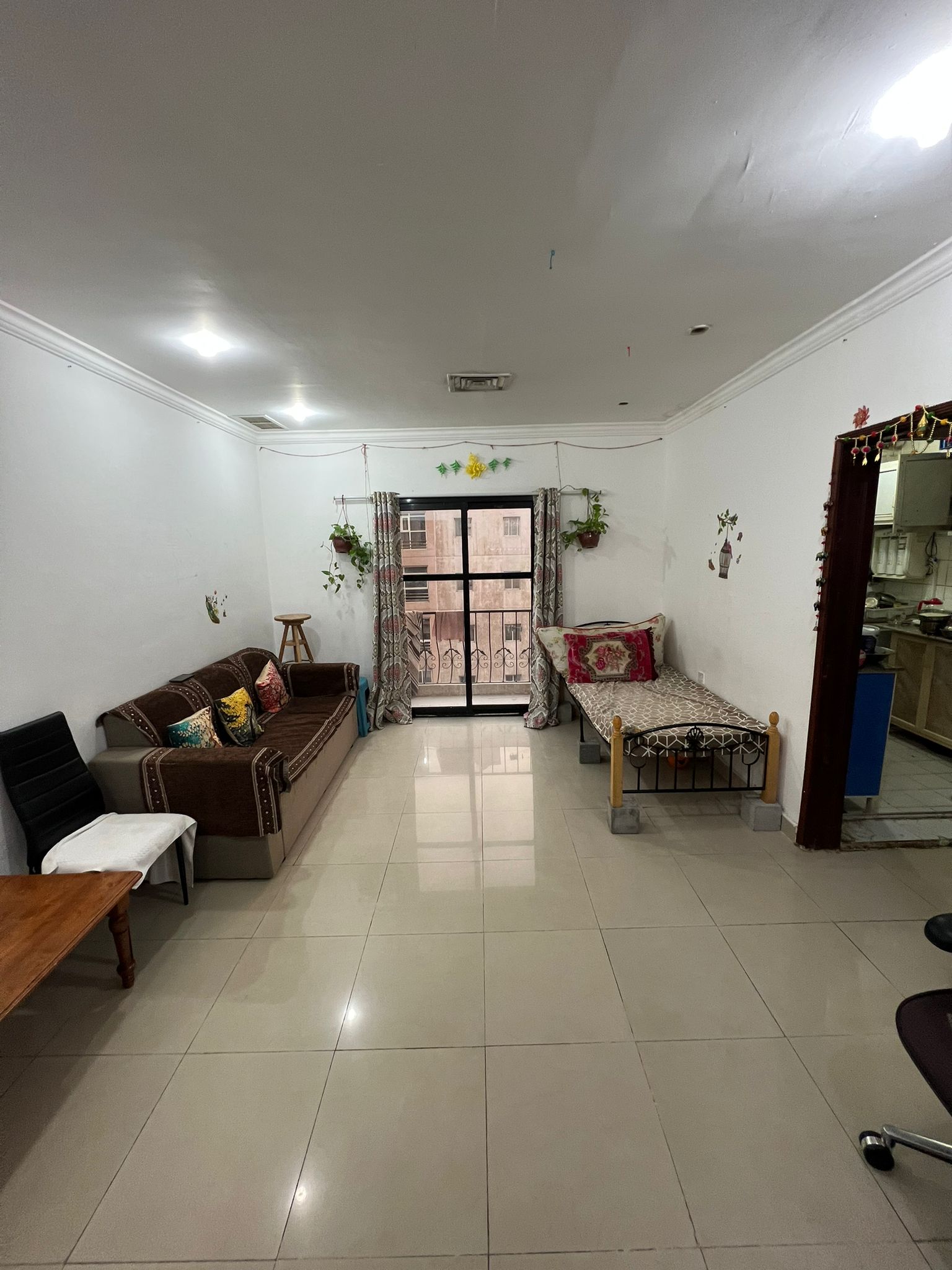 1 BHK Fully furnished Flat for Rent from July24 Salmiya B 10