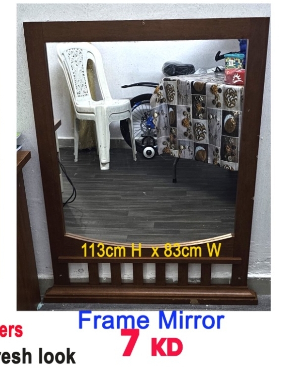 Urgent Sale, Double Decker Bed, kids Bike, Wooden Frame Mirror 