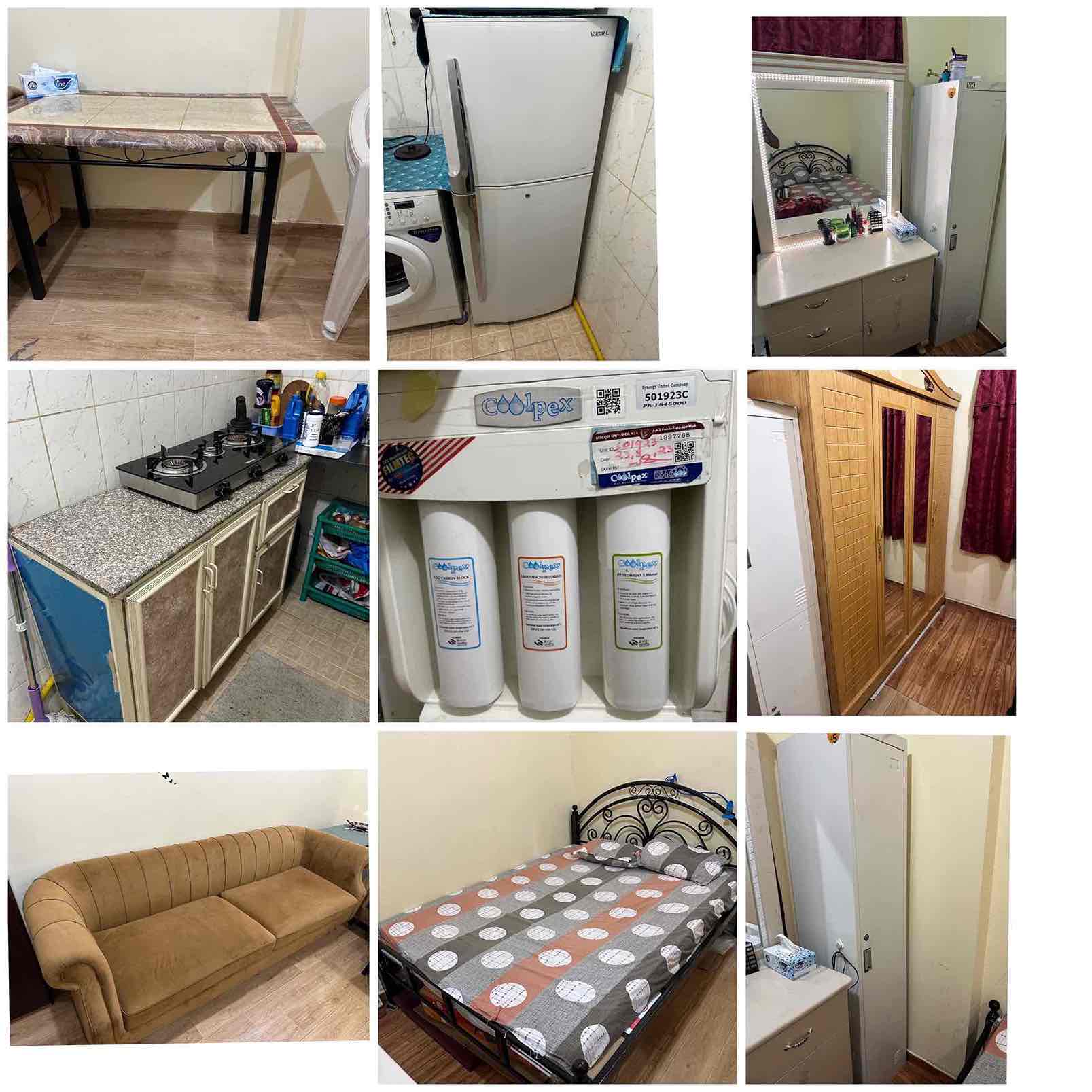 Urgently leaving kuwait. Selling electrical appliance and furniture sale