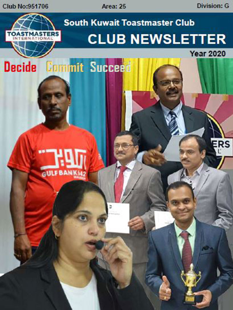 325th Meeting Celebration of South Kuwait Toastmasters Club