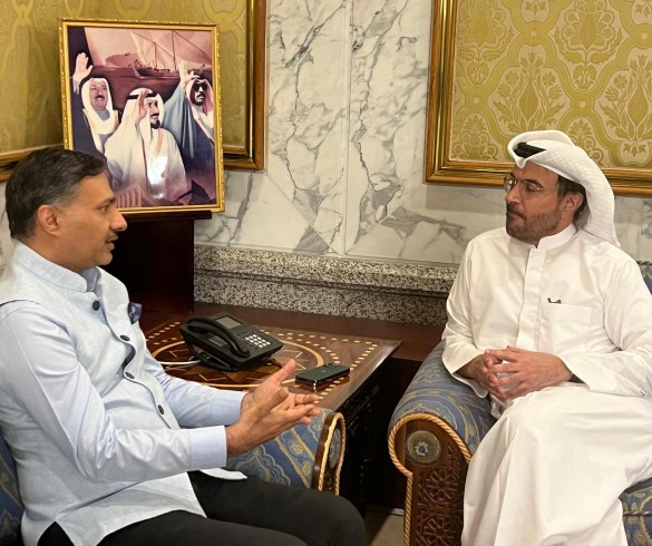 Indian Ambassador discussed trade relationship with Finance Minis