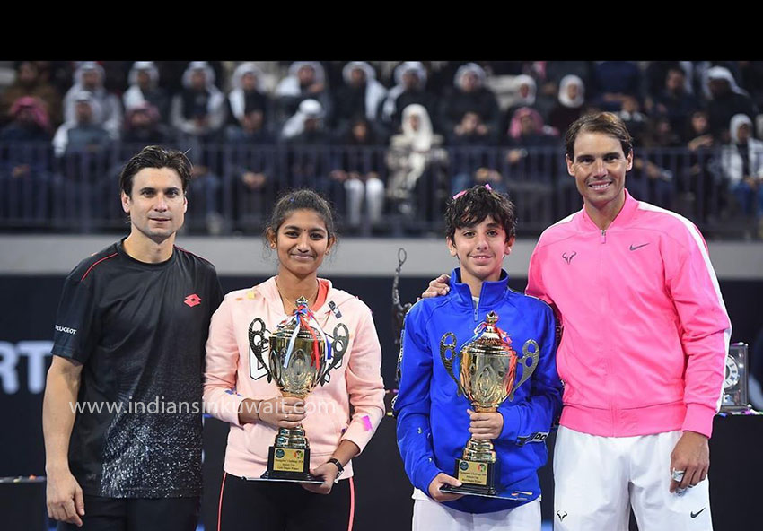 West Godavari Kid Wins Kuwait Tennis Championship- Adavi Adivi Sai Harshitha Kuwait Tennis Championship Nadal