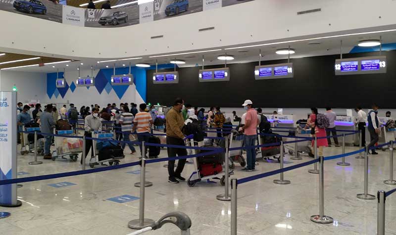 Charter flights to Mangalore and Ahmedabad carry stranded Indians from Kuwait