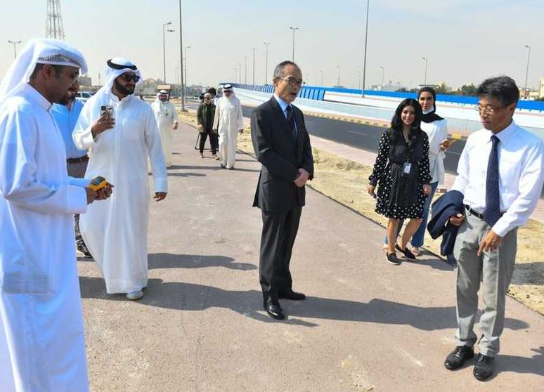 Japanese technology helps Kuwait to reduce road temperature up to 10 degree