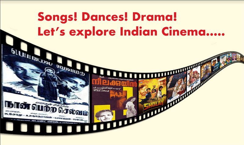 Lights! Camera! Action! A tribute to Indian Cinema