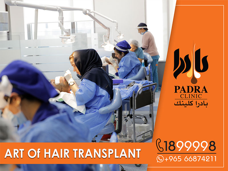 Now transplant your hair, beard and eyebrows with natural hair at Padra clinic