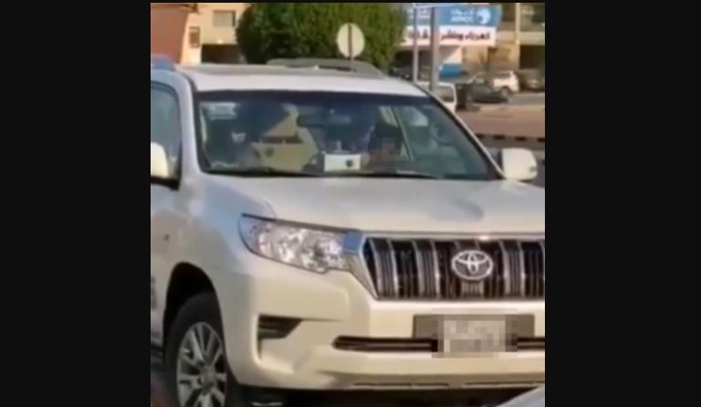 Traffic authorities seized SUV after video of 10 year old driving it went viral