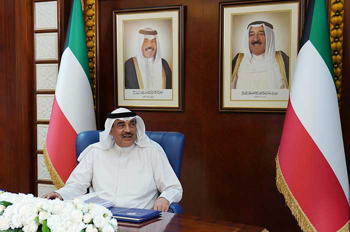 Kuwait cabinet holds its weekly meeting