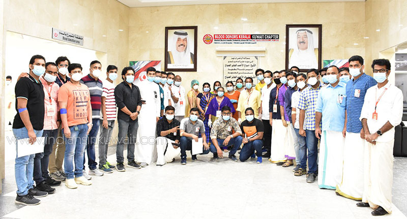 Kuwait Karinkunnam Association, Kalika and BDK Organises Blood Drive