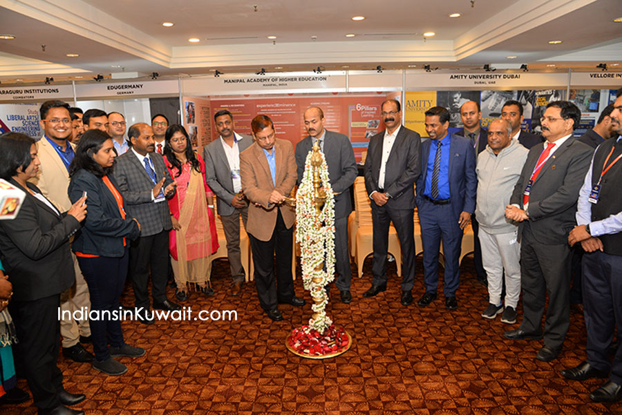Large crowd visits IIK Indian Education Exhibition at Crowne Plaza; Exhibition to continue till Saturday
