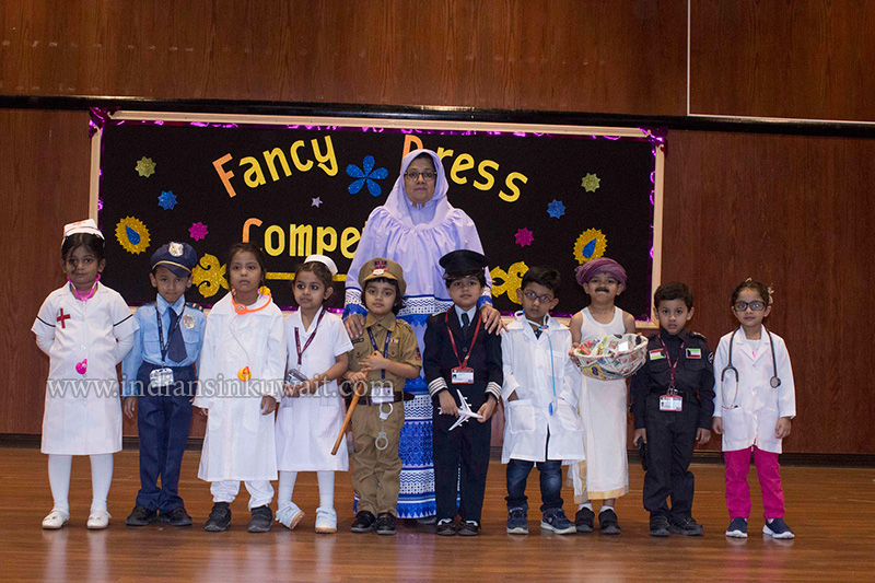  Bhavans Smart Indian School Conducted Fancy Dress Competition for Pre-KG, KG1 and KG2