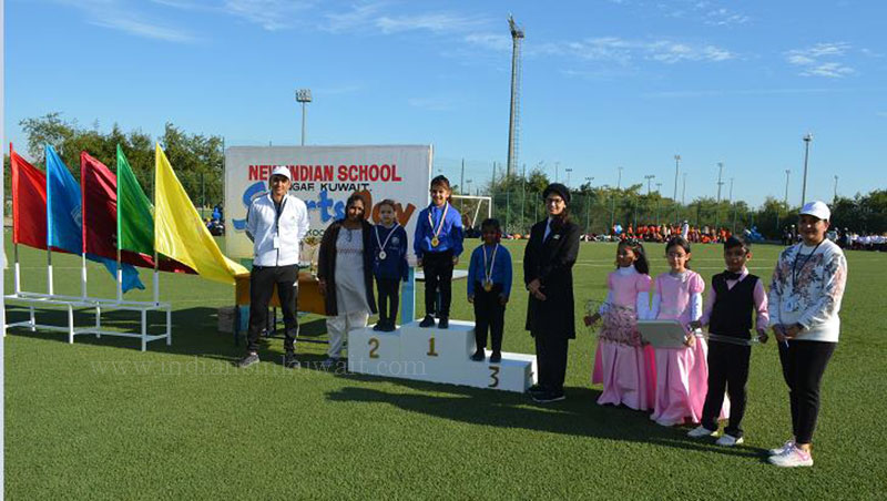 New Indian School Mangaf hosted Annual Sports Day