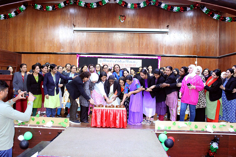 Bhavans Smart Indian School celebrated International Women