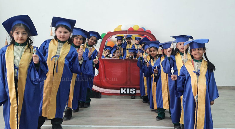 Kuwait Indian School Felicitated Kindergarten with Graduation Ceremony