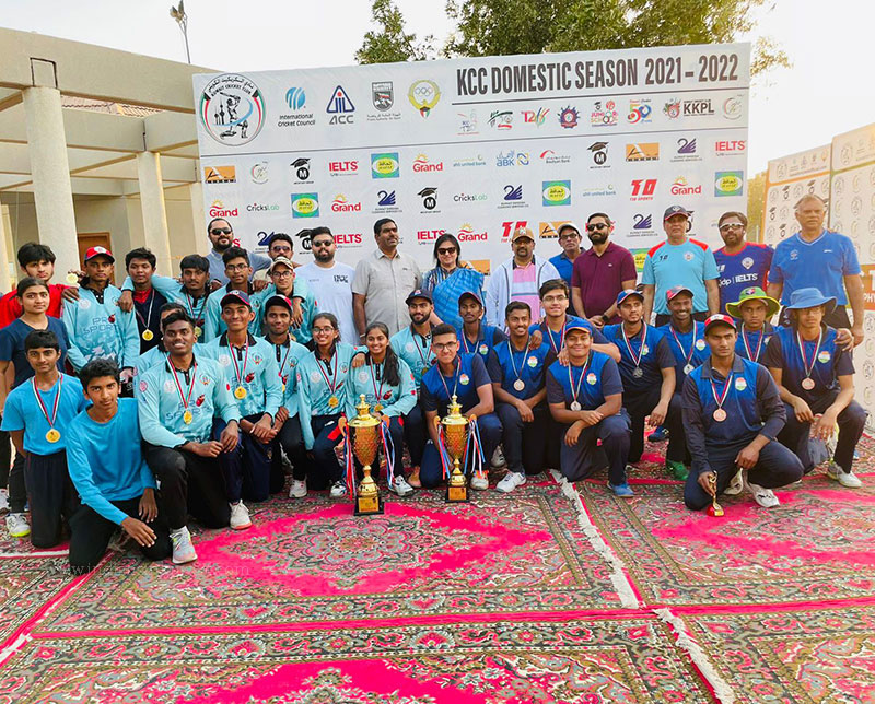 Indian Pubilc School the Champion of KCC-MEC U19 School Championship