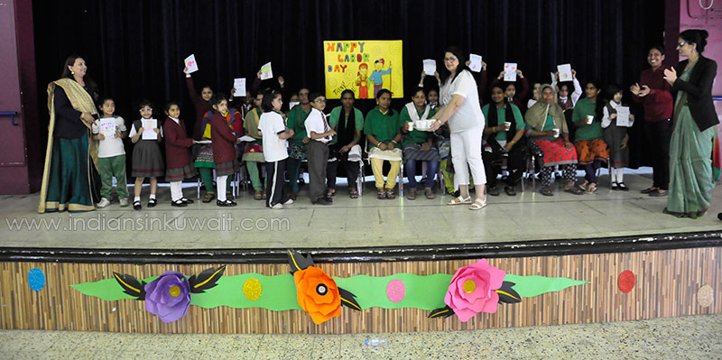 Salmiya Indian Model School Celebrates Labour Day