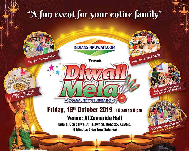 Mega Community celebration, IIK Diwali Mela 2019 this Weekend