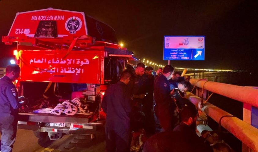 Egyptian expatriate  rescued while attempting to commit suicide from Sheikh Jaber Bridge