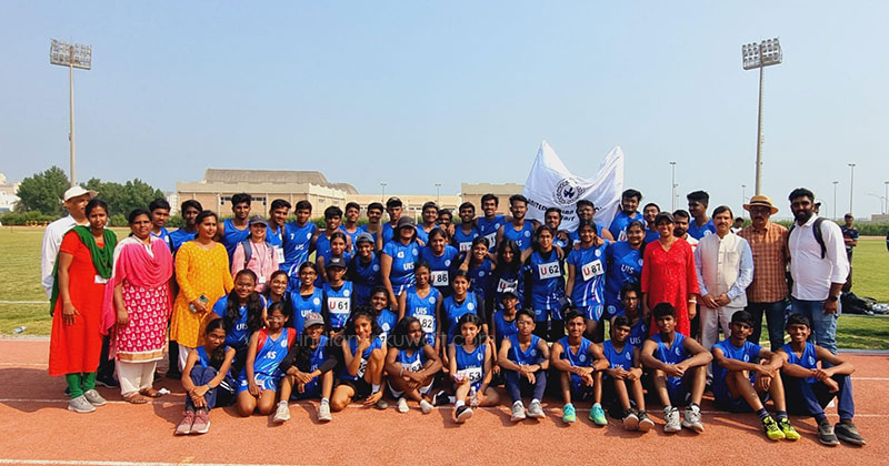 United Indian School Shines at 25th CBSE Cluster Athletic Meet