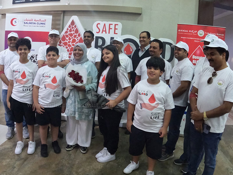 Tulu Koota Kuwait held Blood Donation Camp