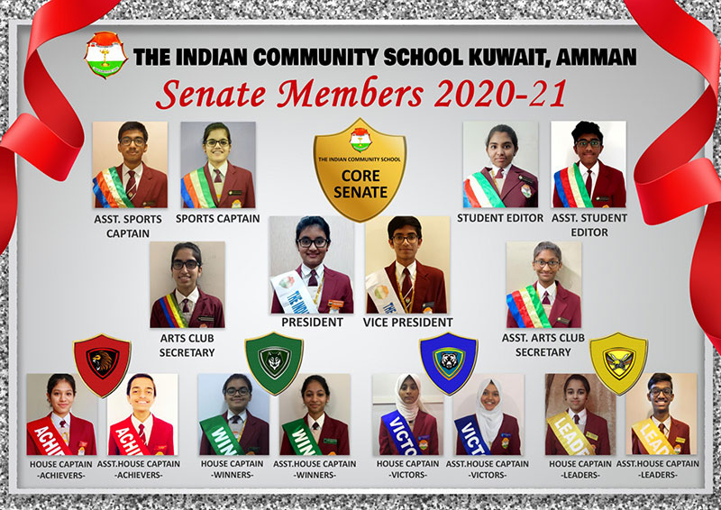 ICSK Amman Invests School Senate 2020-2021 