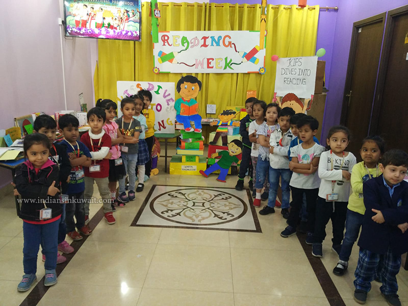 Kids International Preschool Organized its Annual “Reading week”