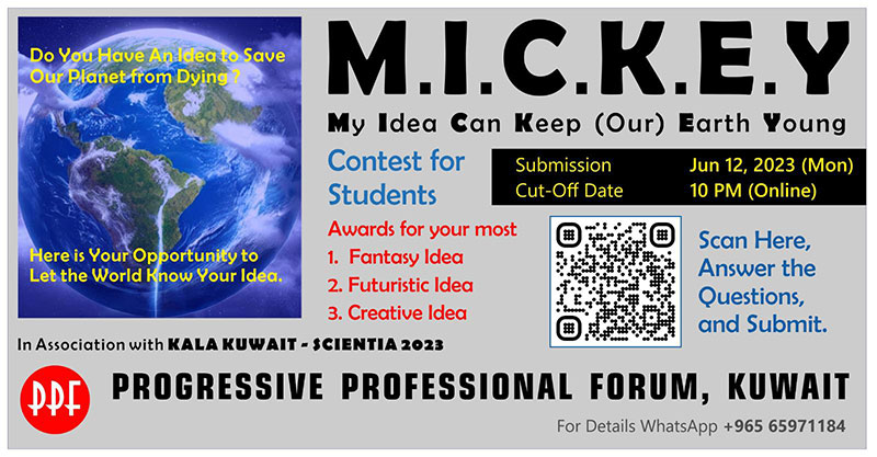 PPF Kuwait organizes M.I.C.K.E.Y contest for Students