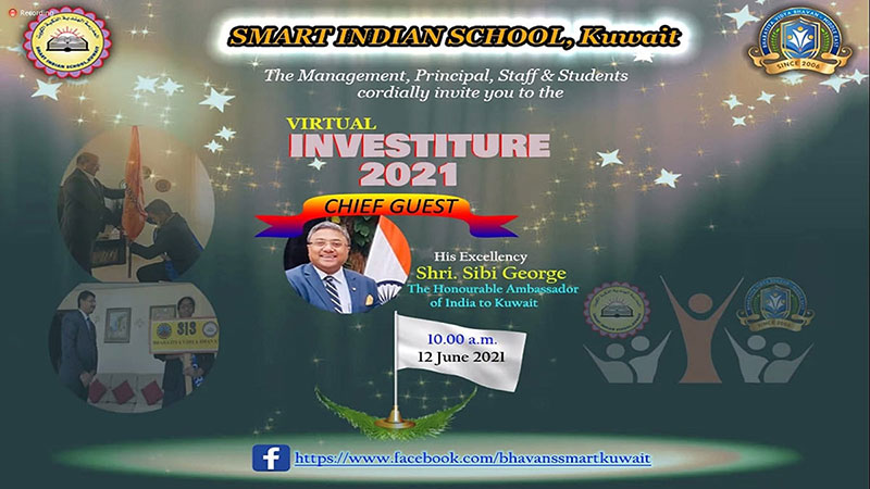 Bhavans SIS’ Investiture Ceremony - 2021