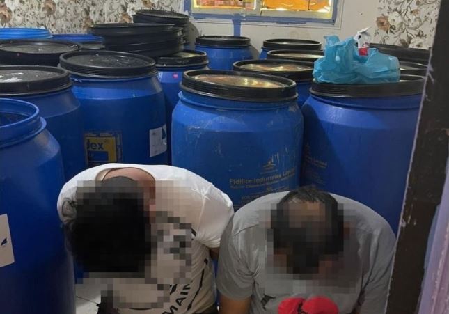 Two Asians arrested for running liquor factory in Salmiya