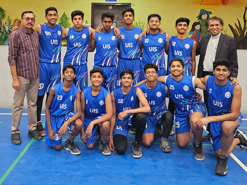 UIS Boys’ Basketball Team Triumphs at CBSE Kuwait Cluster and plays in National Championships in India!