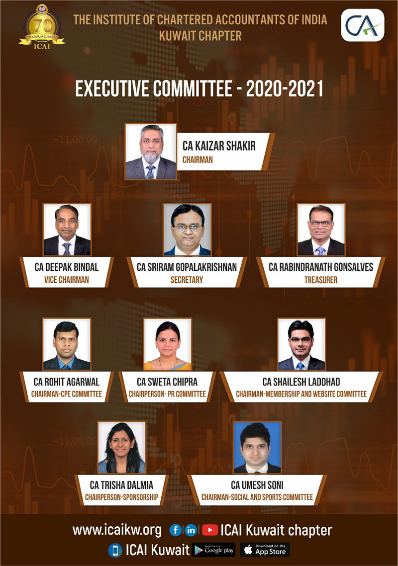 ICAI Kuwait Chapter conducted its 13th AGM through Webinar