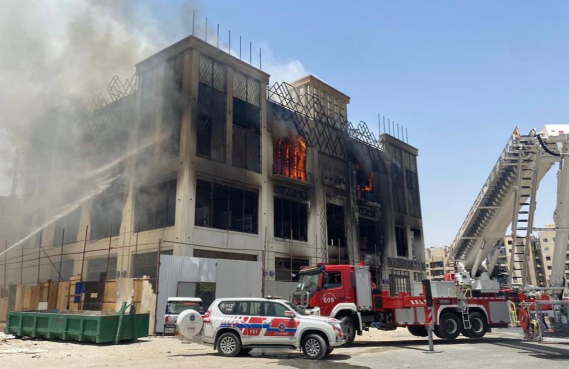 Two died in a fire inside commercial complex in  Jahra