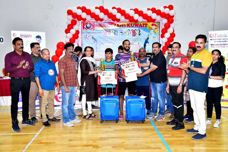 Kala Art Kuwait Conducted Badminton Tournament