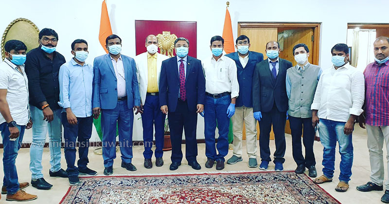 UTAF Committee members of Telugu Unions met Ambassador of India