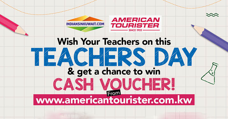 Winners of IIK - American Tourister Teachers Day Greetings Contest announced