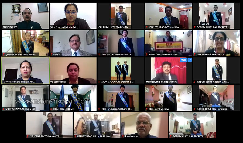 Maiden Virtual Investiture Ceremony at IES
