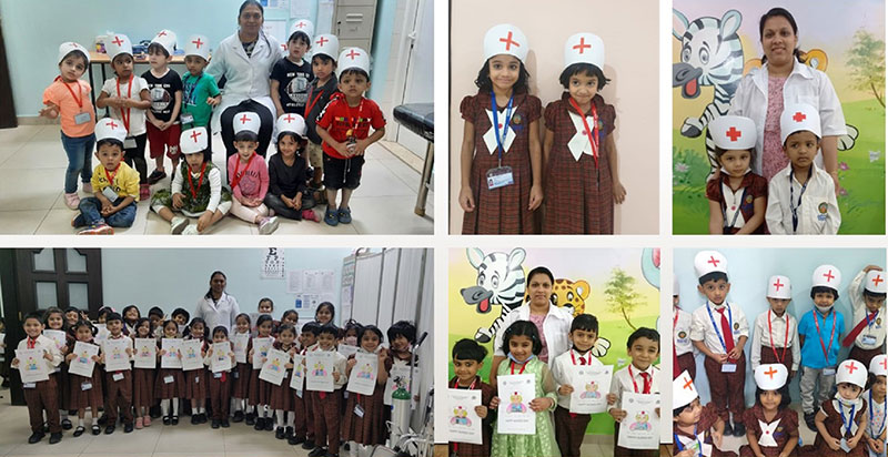 Bhavans KG SIS & JnJ Celebrates International Nurses Day