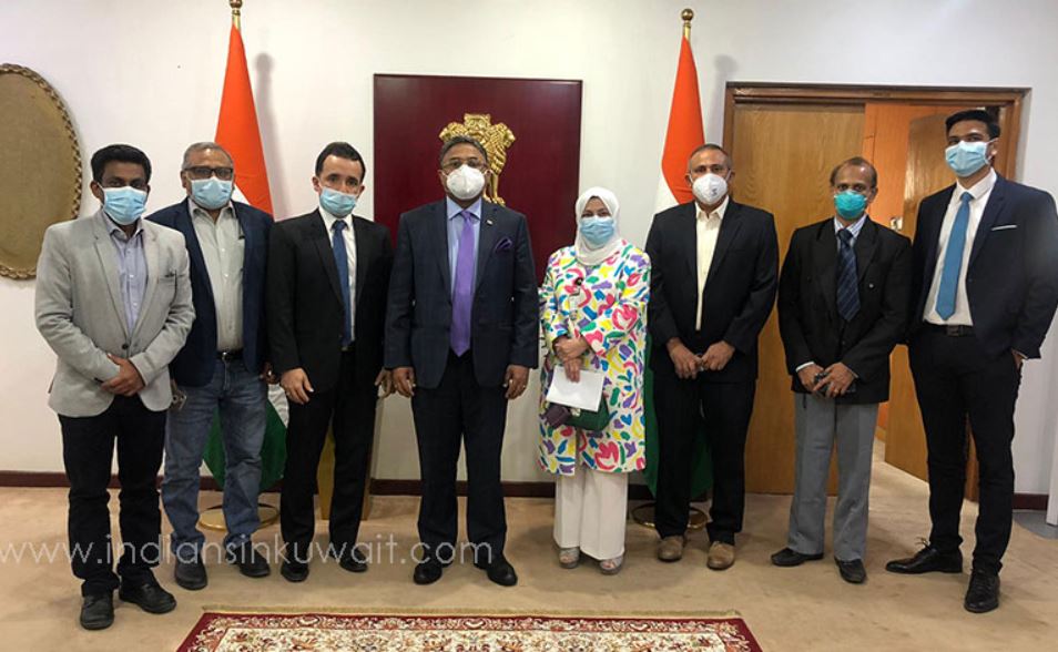 Indian Embassy in Kuwait congratulates  Indian Dentists’ Alliance in Kuwait