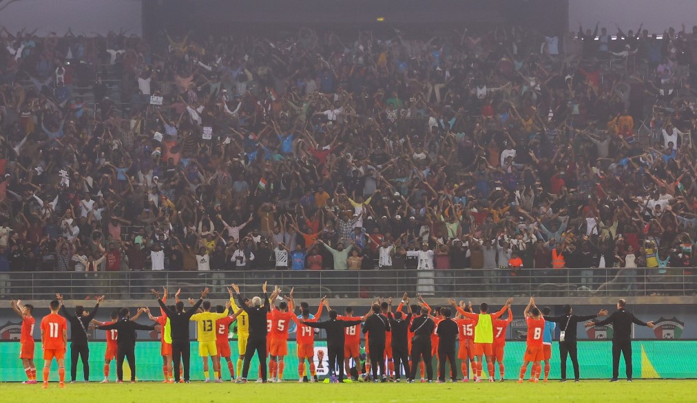"We had great support from the stands; Felt like we are playing at home," Indian coach after India-Kuwait match
