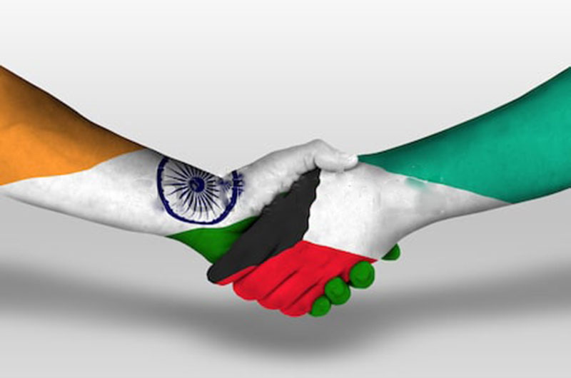 Friendship Between Kuwait and India  