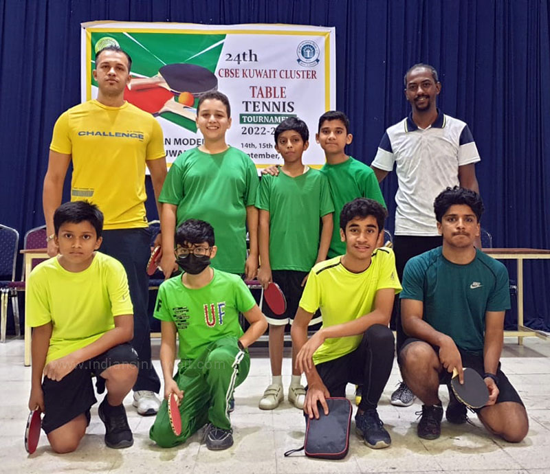 The 24th CBSE Clusters Table Tennis Tournament at SIMS