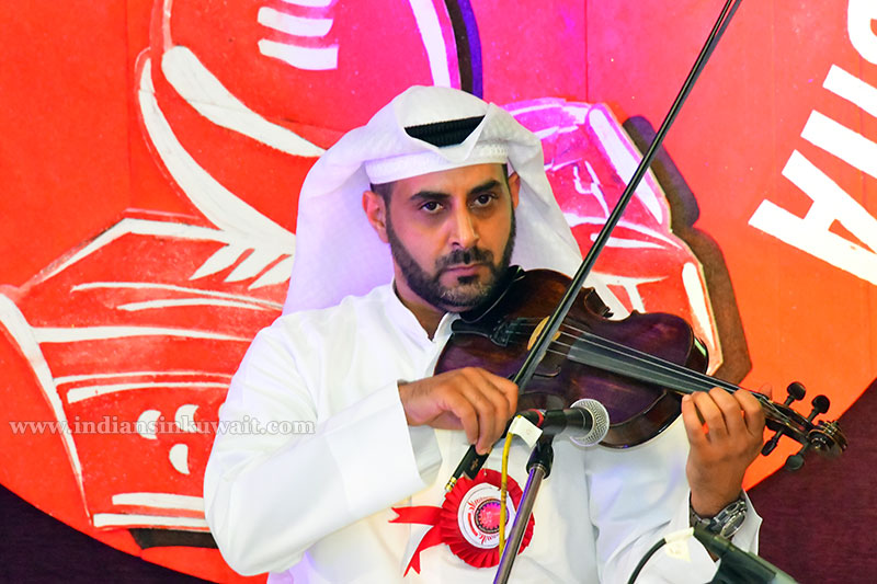 Kuwaiti Violinist Creates Waves among Indians through his Magical Strings