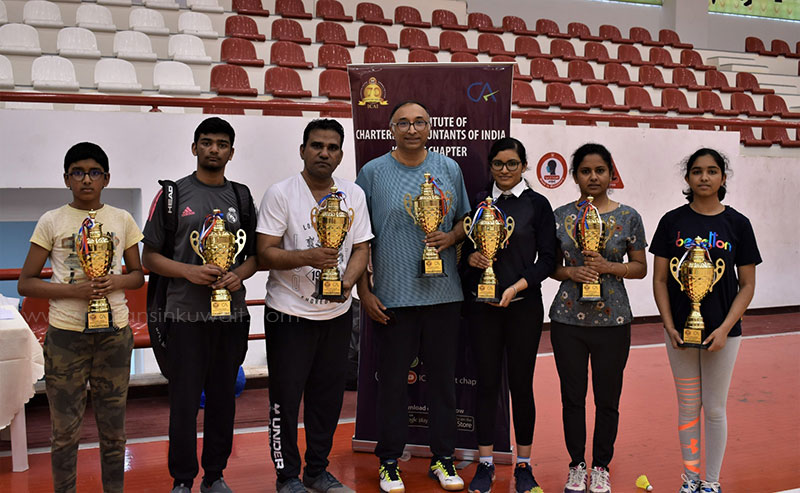ICAI Kuwait Chapter organizes Badminton Tournament