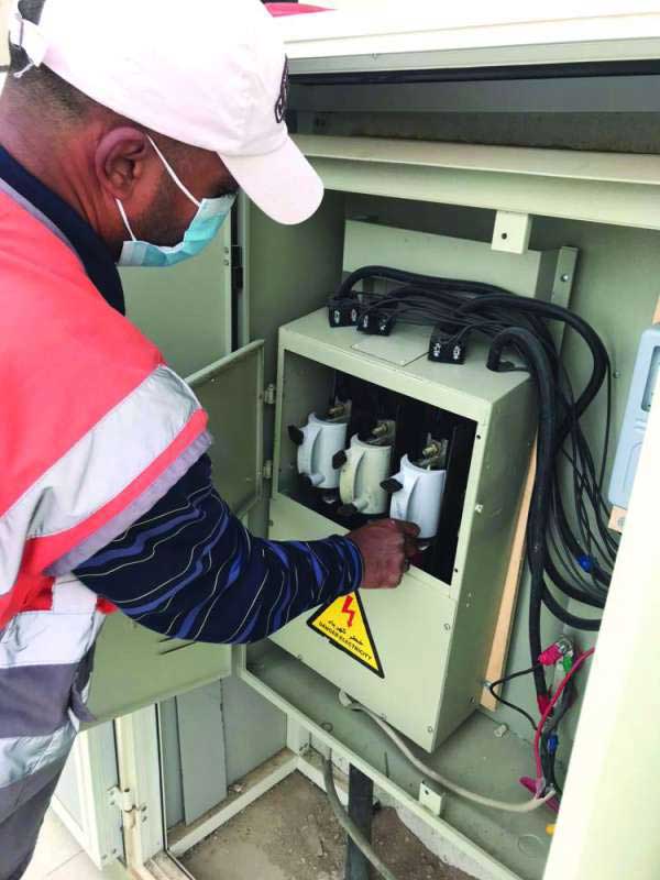 Electricity disconnected from 47 chalets in Khairan area