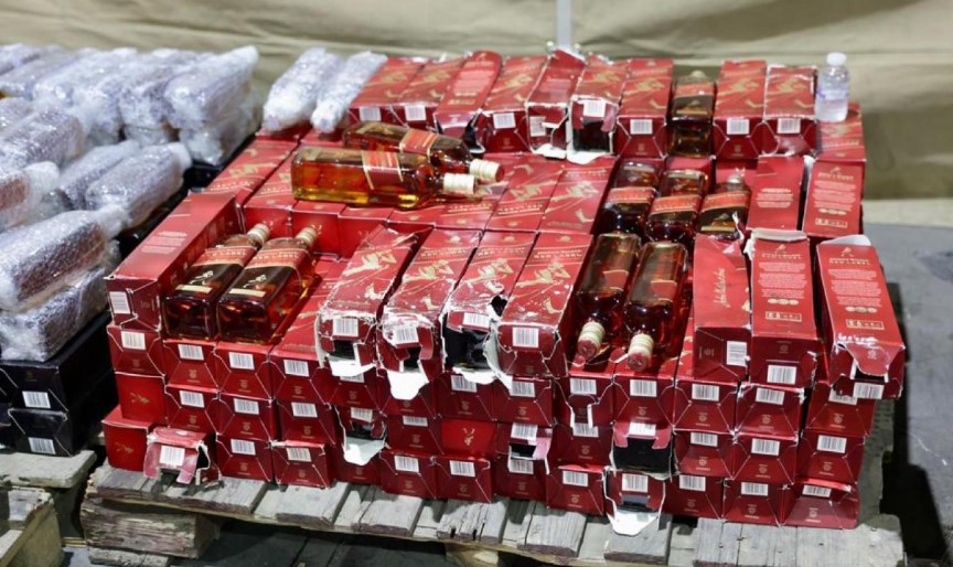 About 18,000 bottles of foreign liquor seized at Shuwaikh port