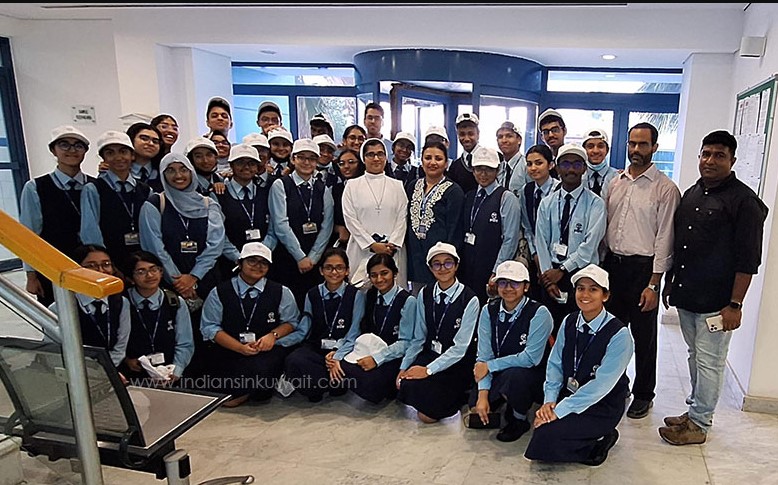 A Journey into Environmental Understanding: Carmel School Class XII-A Explores Sulaibiyah Water Treatment Plant