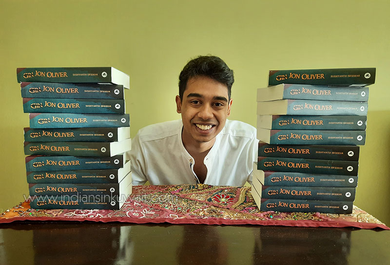 Creativity unlocked in Pandemic; 19 year old Indian boy Sushyanth Sridhar to launch his debut Novel in Kuwait