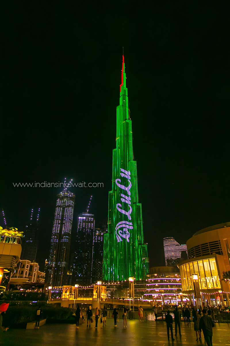Lulu Reaches New Heights, Literally -Iconic Burj Khalifa Lits-Up To Celebrate 200th Lulu  